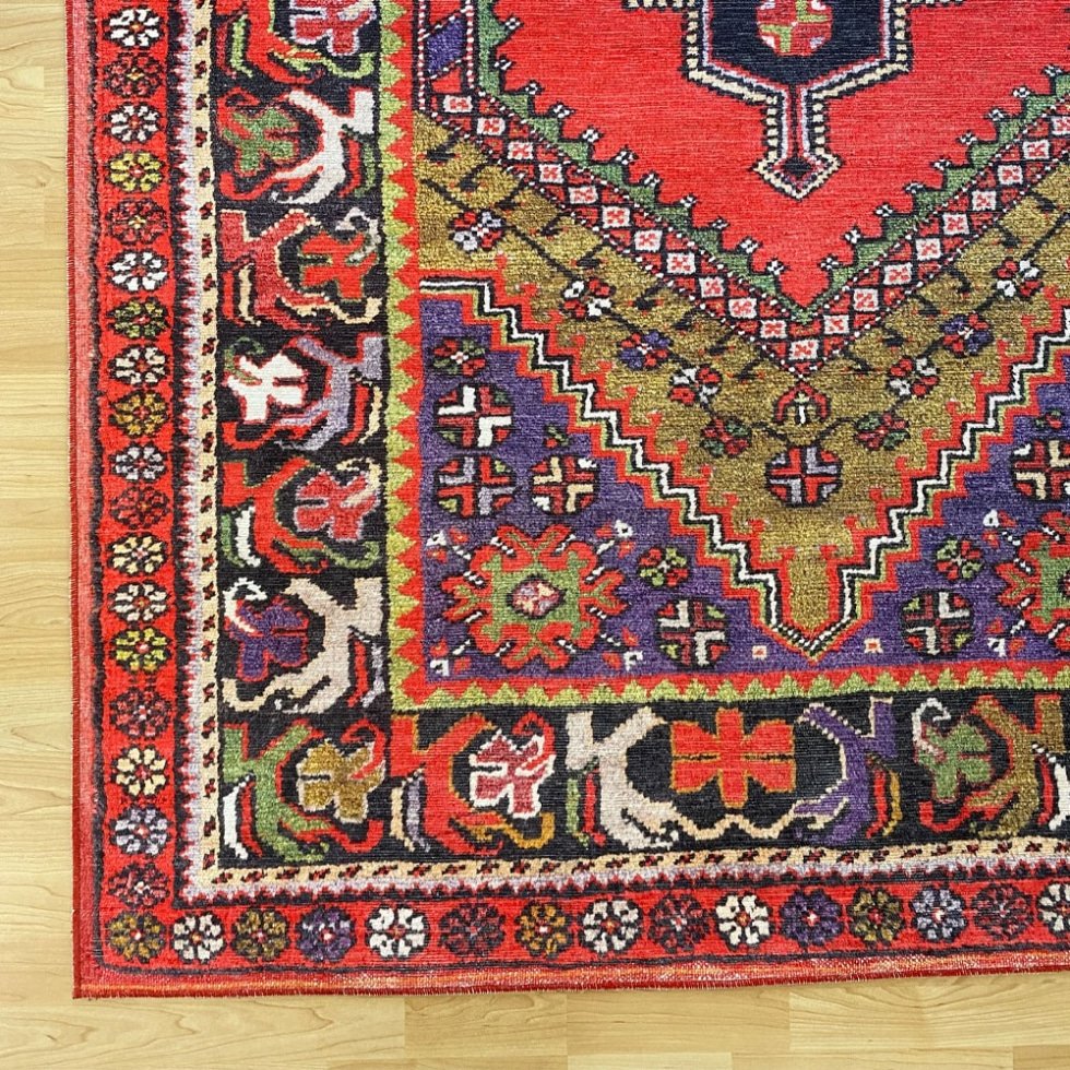 Tapis imprimé de style bessarabien