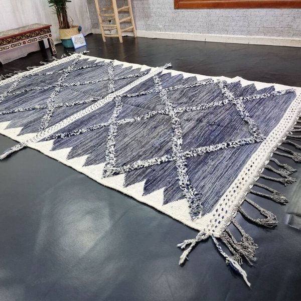 Tapis kilim marocain boho