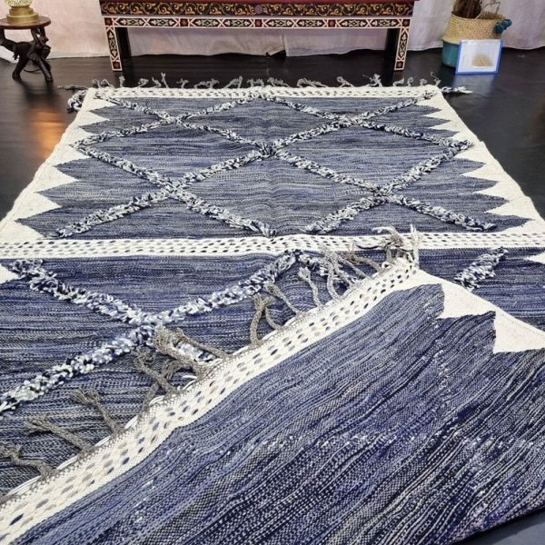Tapis kilim marocain boho