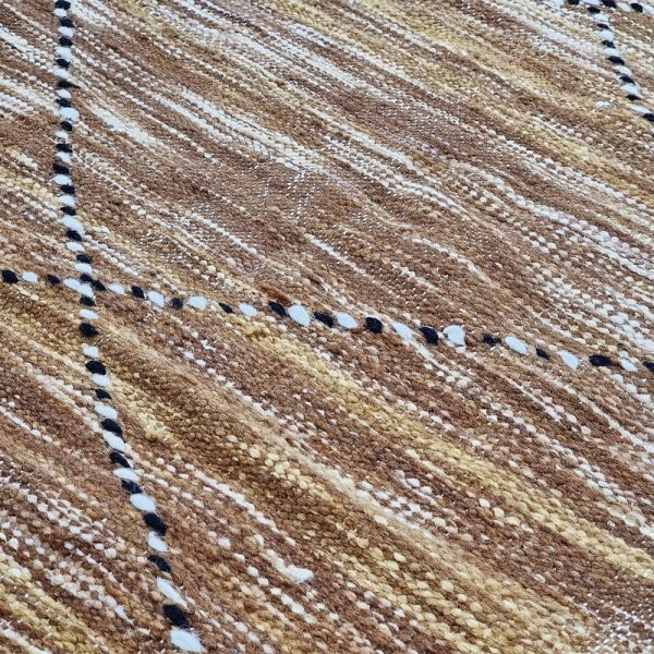 Tapis berbère kilim marron