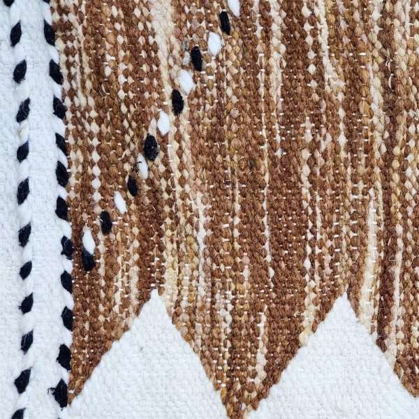 Tapis berbère kilim marron