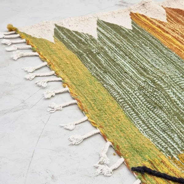 Tapis kilim marocain coloré