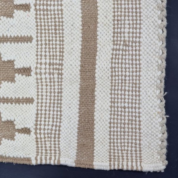Tapis kilim marocain crème