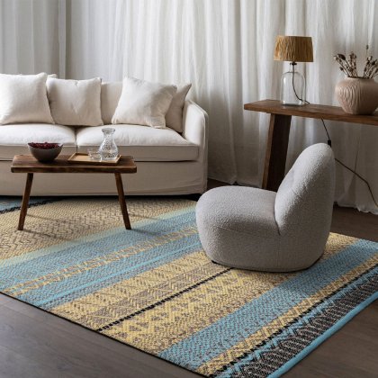 Tapis Kilim moderne de Bohème