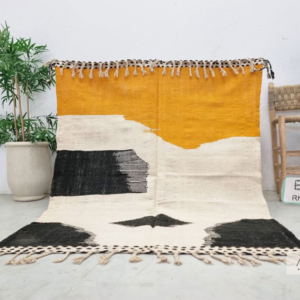 Tapis kilim marocain moderne