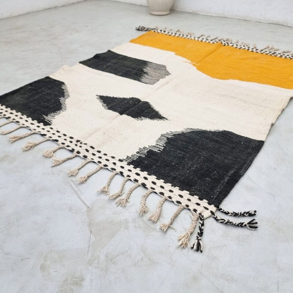 Tapis kilim marocain moderne