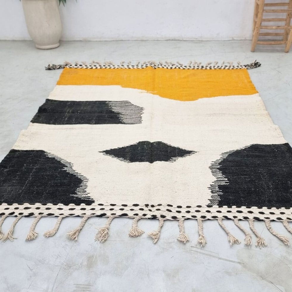 Tapis kilim marocain moderne