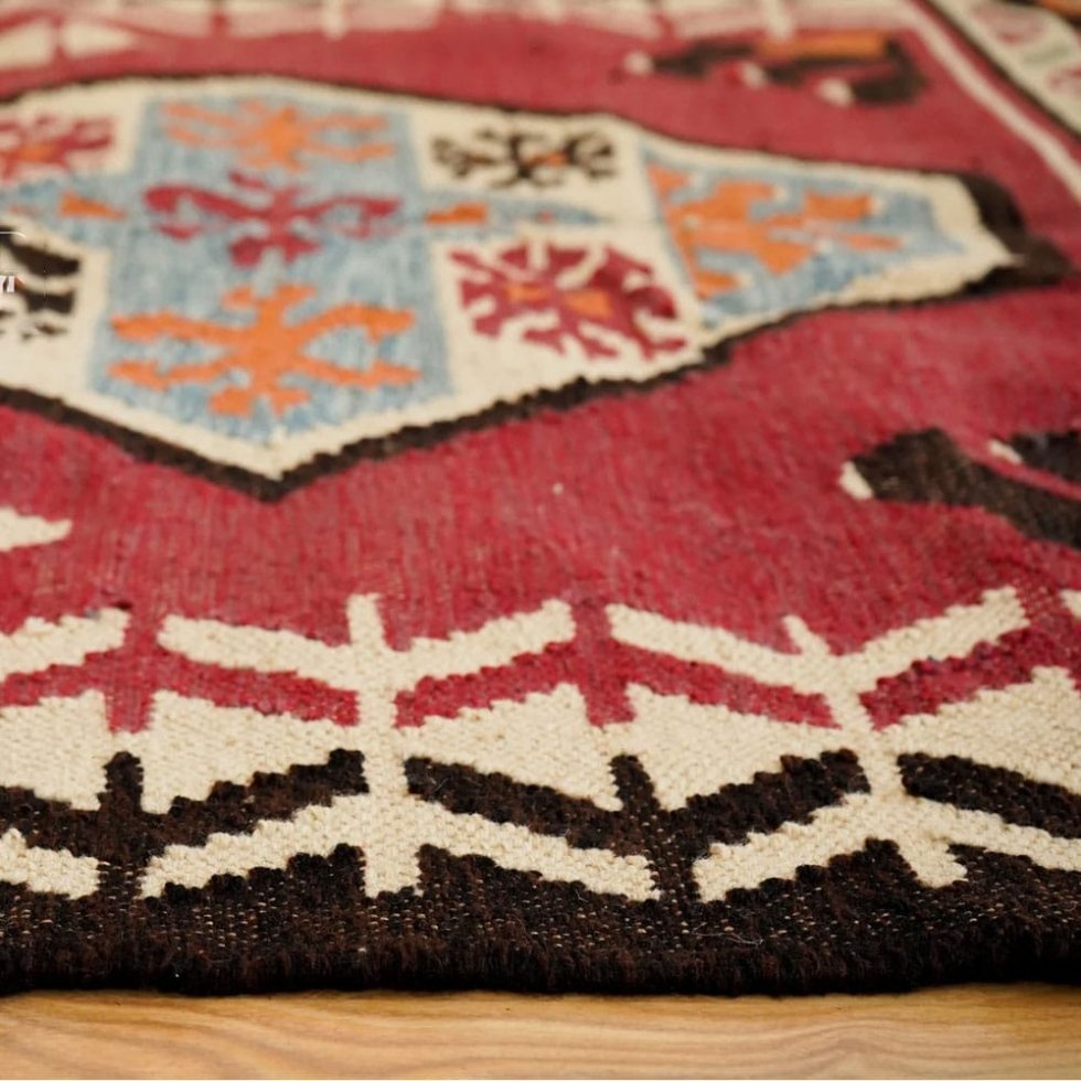Tapis kilim de style amérindien