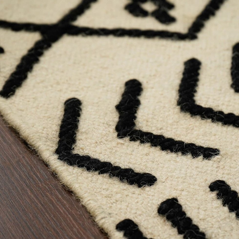 Tapis souple kilim fait à la main