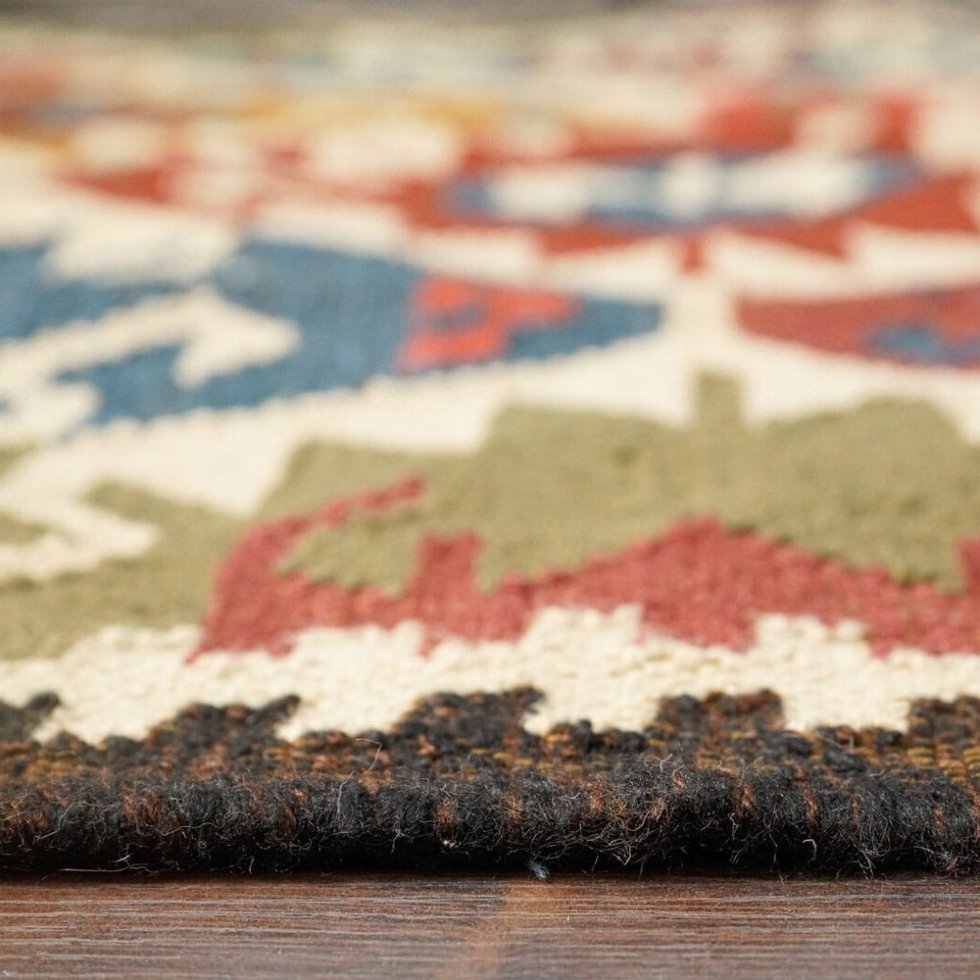 Tapis kilim de style sud-ouest américain