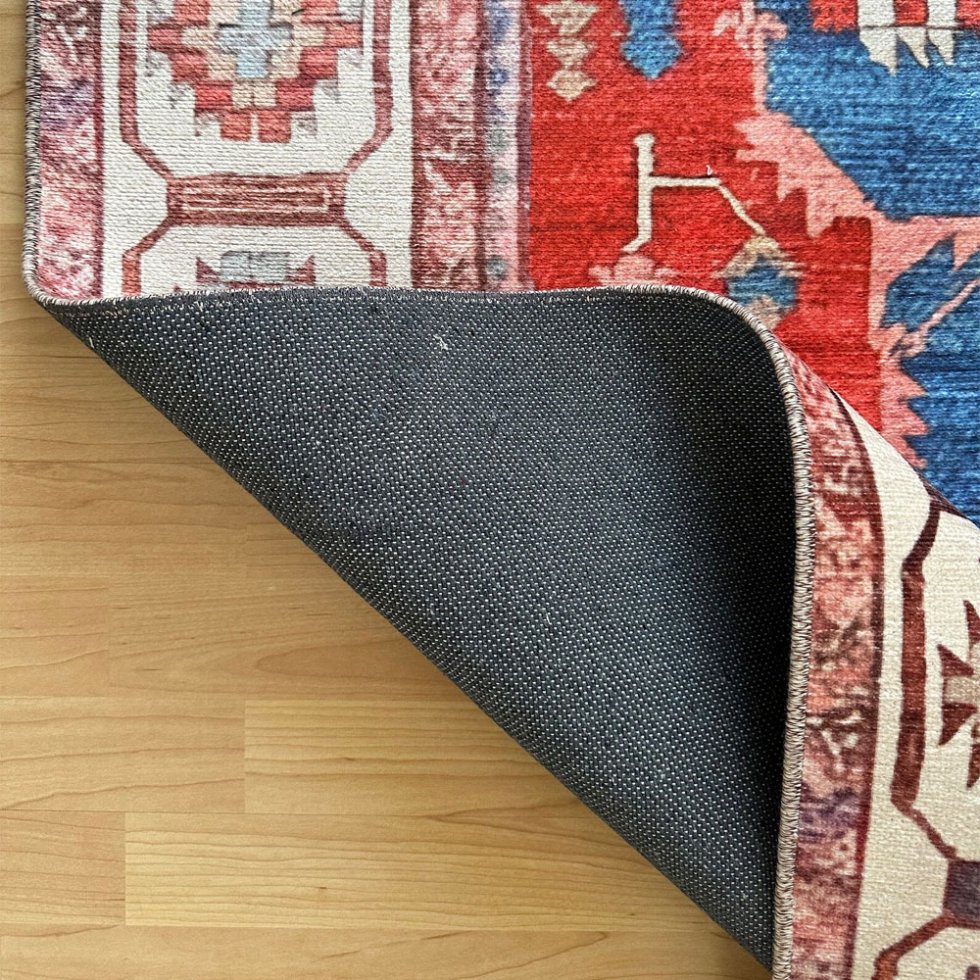 Tapis turc à motif kilim