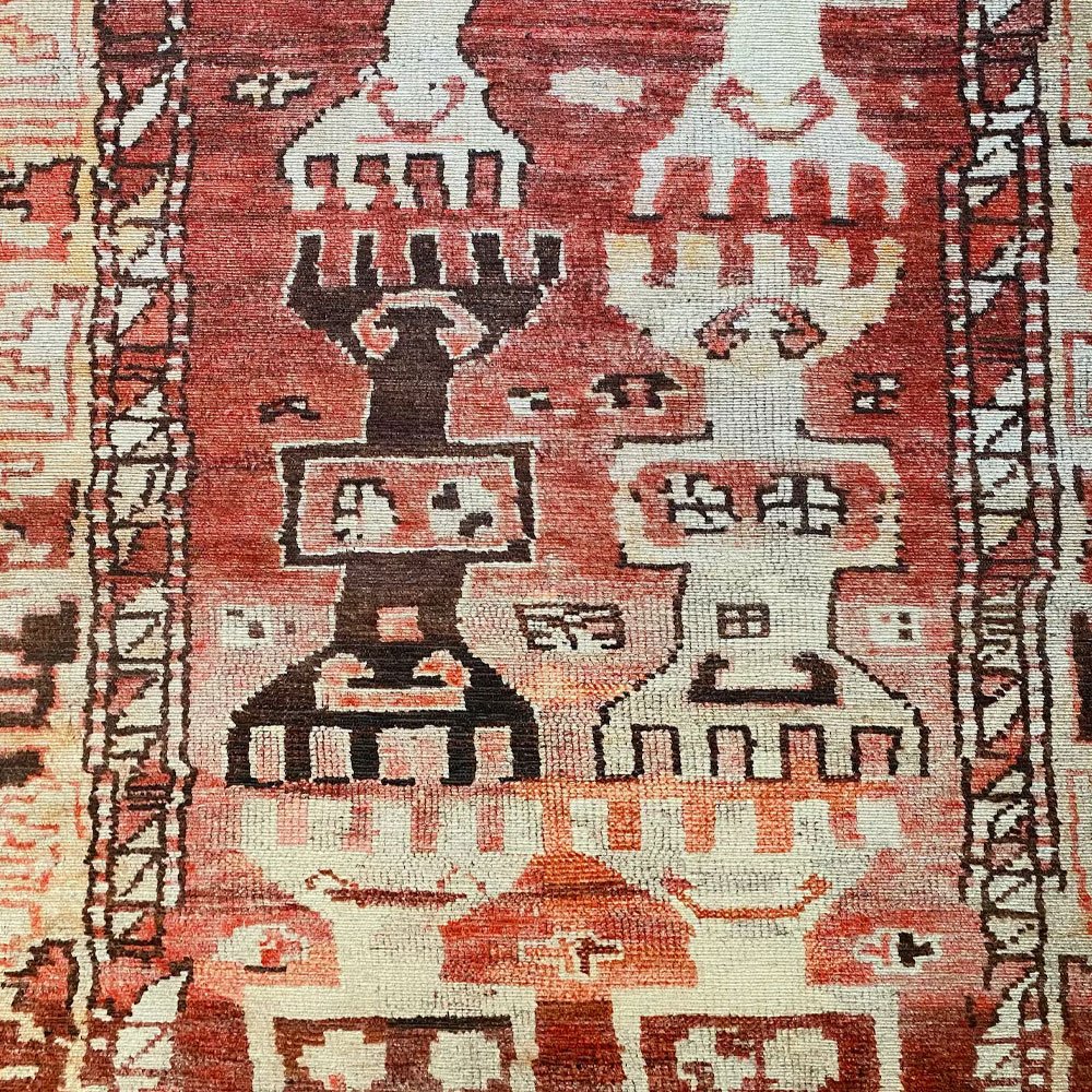 tapis kilim turc lavable rouge et rose tapis kilim turc lavable rouge et rose