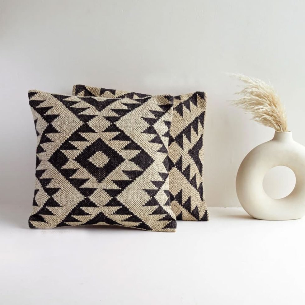 Taie d'oreiller en kilim 20x20