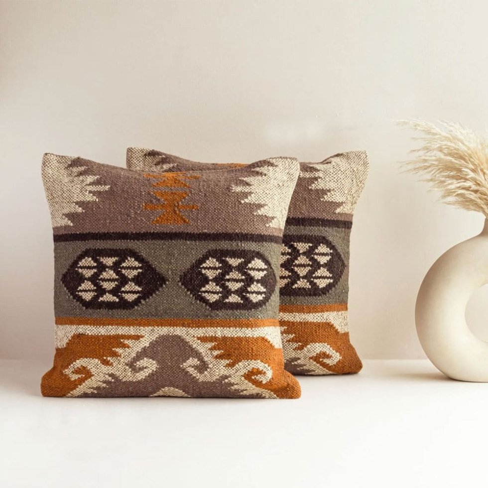 Coussins anciens en kilim