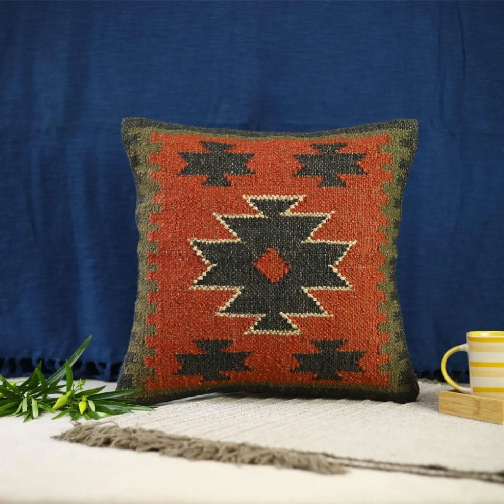 Coussins Boho kilim