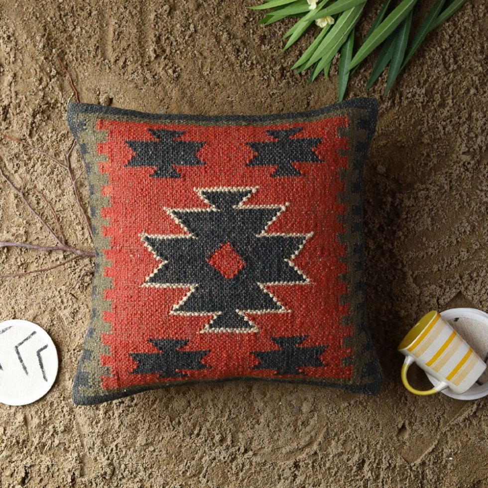 Coussins Boho kilim