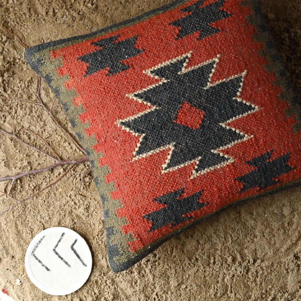 Coussins Boho kilim