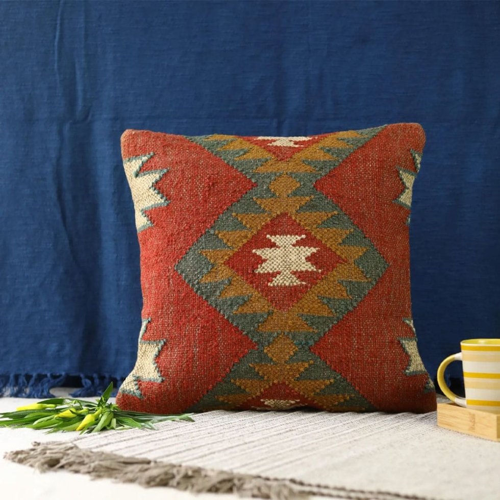 Coussins en kilim lumineux