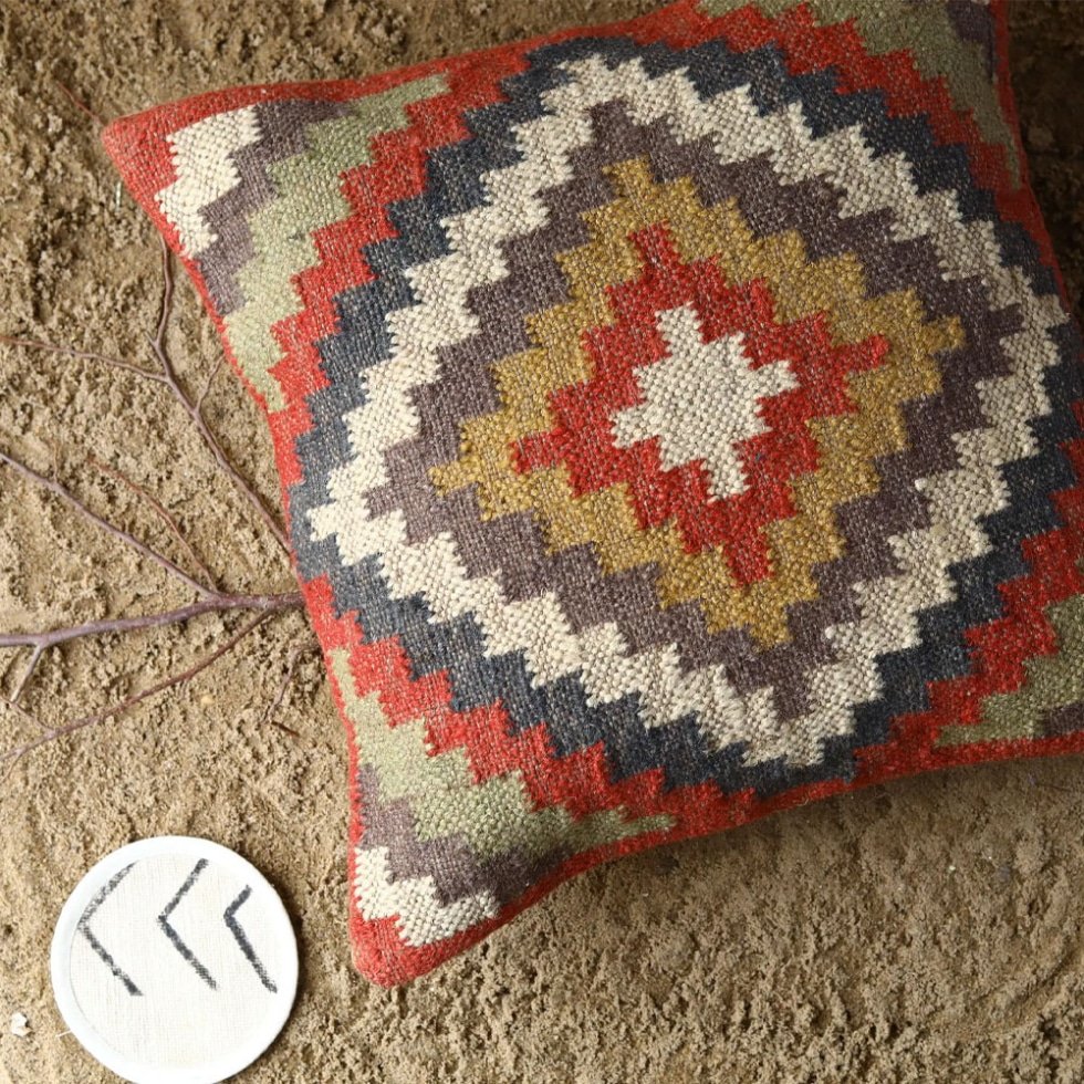 Ensemble d'oreillers Kilim 18×18
