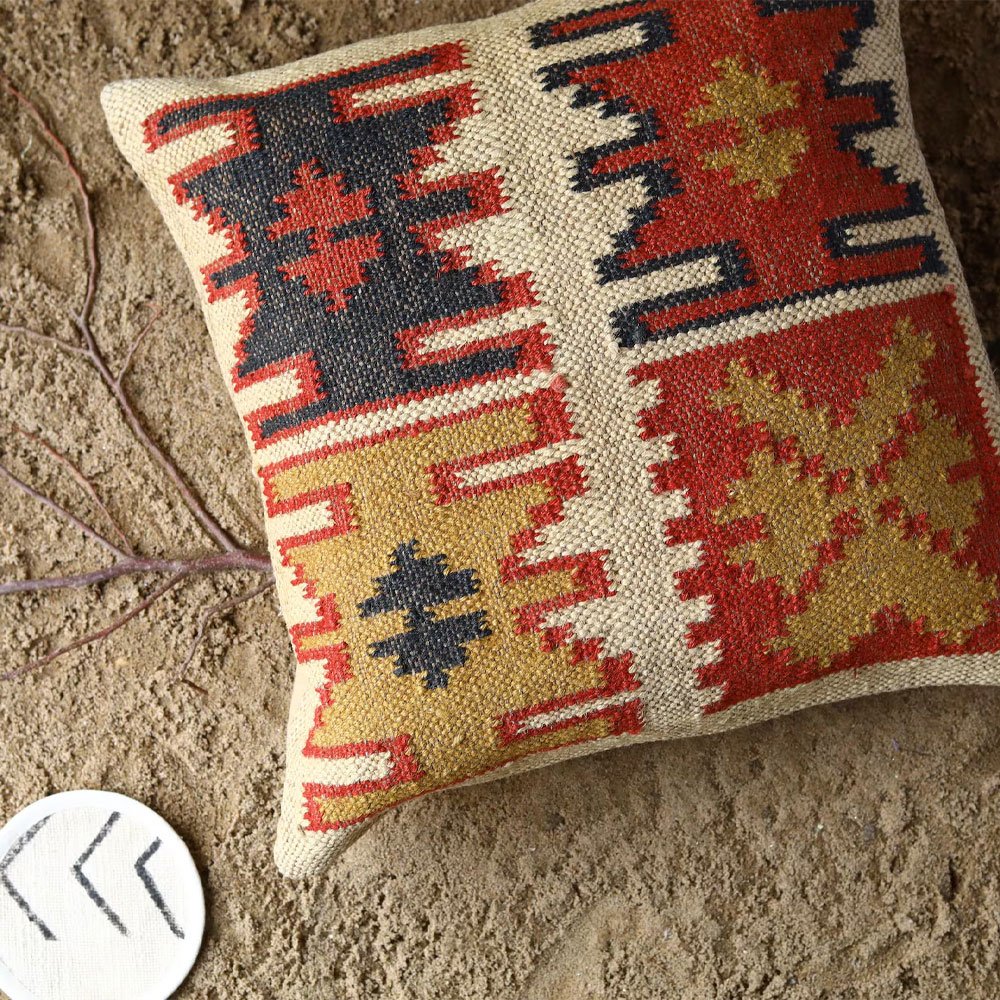 Coussin en laine Kilim Coussin en laine Kilim