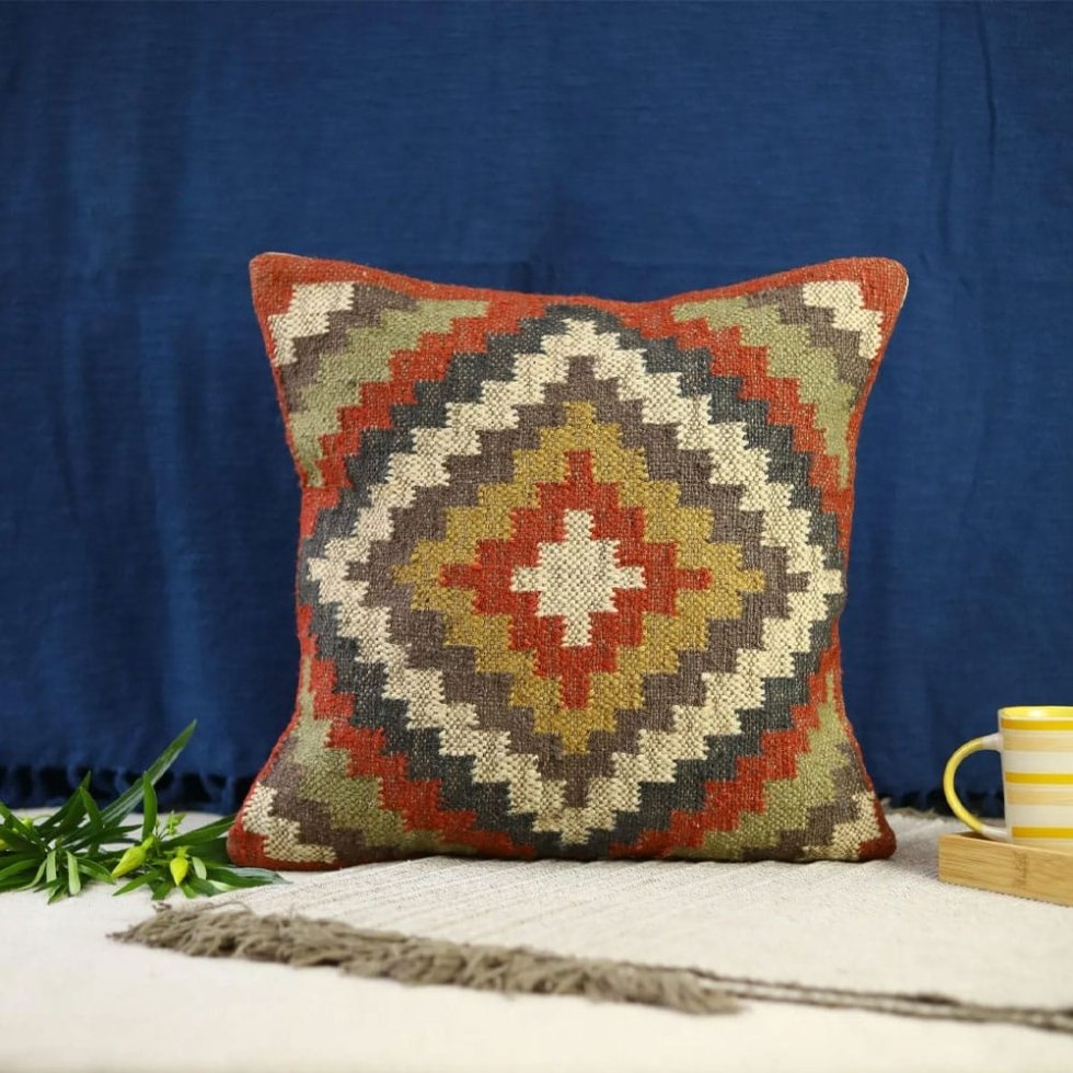 Coussins en kilim du sud-ouest