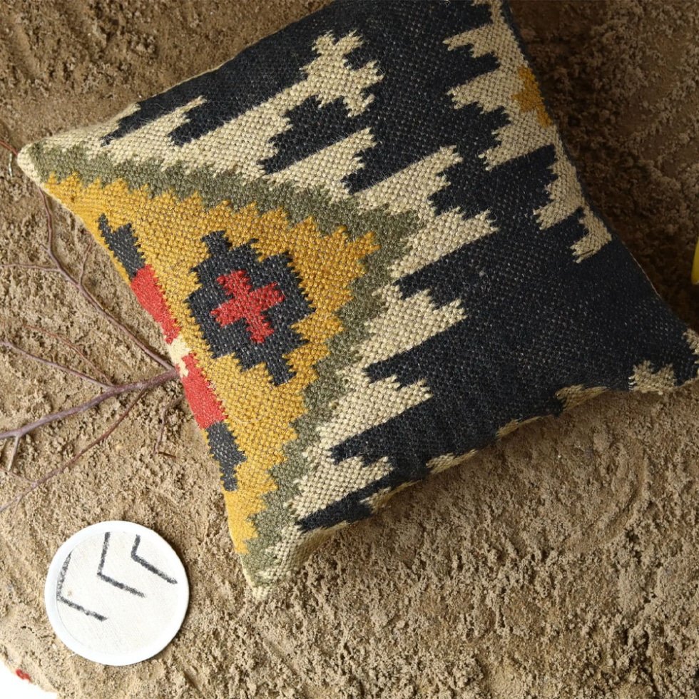 Coussins vintage en kilim