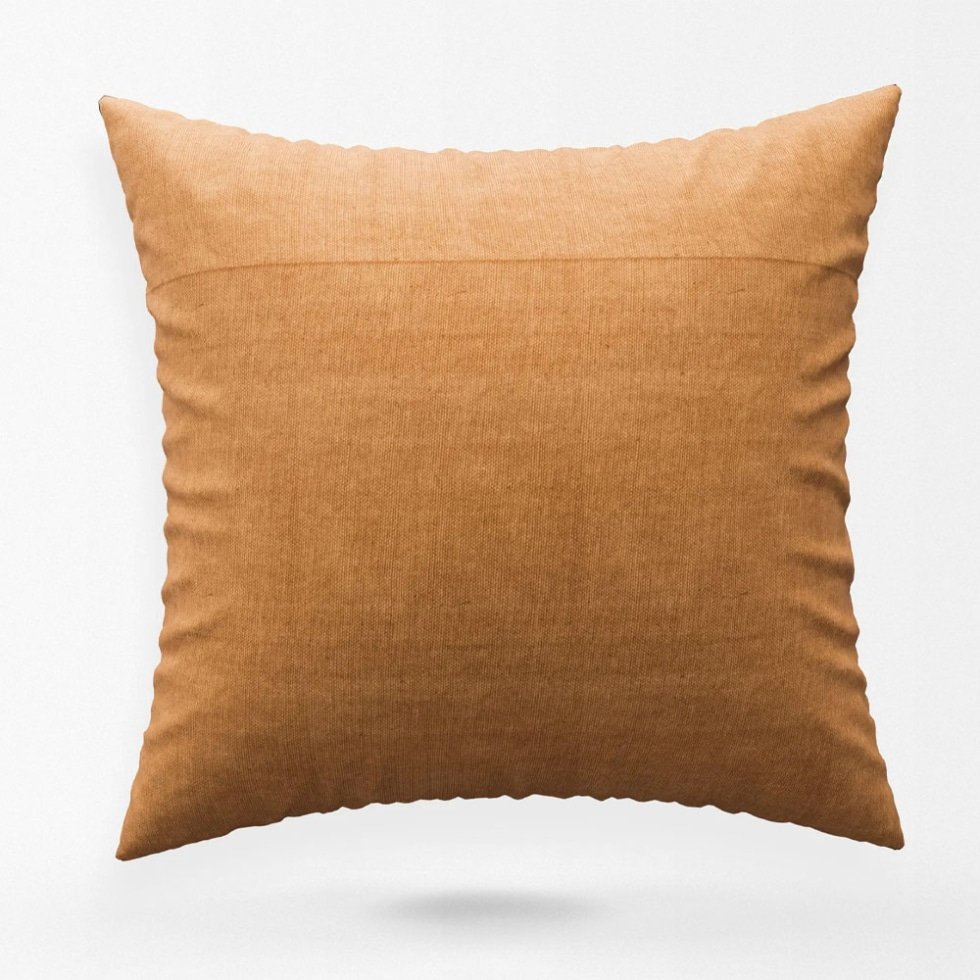 Coussins kilim en diamant marron